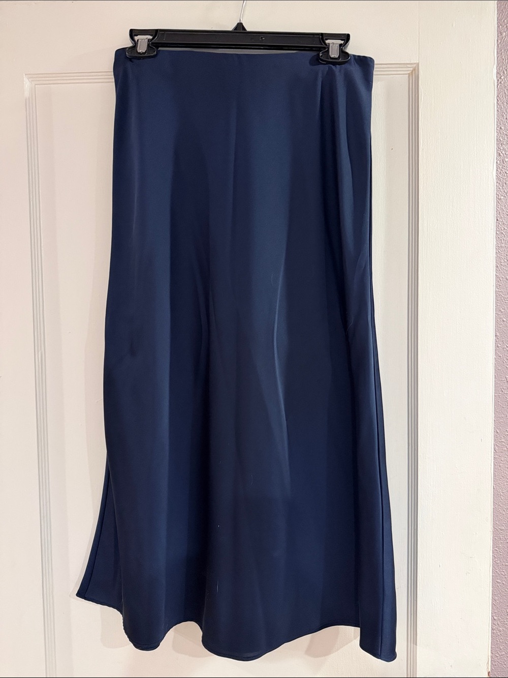Gwyneth slip skirt navy small